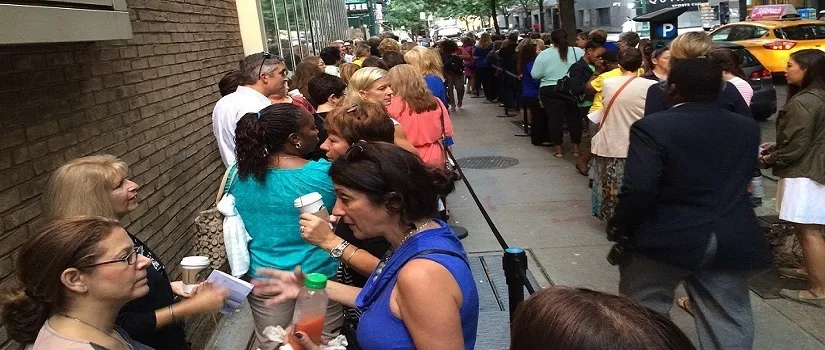 The Man At The Back Of The Line