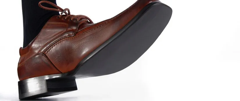 Write a Message on the Bottom of Your Shoe!